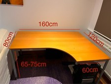 Schreibtisch 160x120 gebraucht kaufen  Dortmund