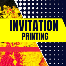 Custom invitation printing for sale  MANSFIELD