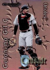 2002 Donruss The Rookies #RC-5 Geronimo Gil Crusade #/1500 comprar usado  Enviando para Brazil