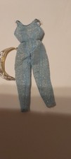 Macacão Vintage Barbie 1982 #5546 Moda Fantasia Azul Cinto Coxo  comprar usado  Enviando para Brazil