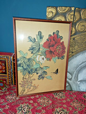 Vintage framed chinese for sale  POOLE