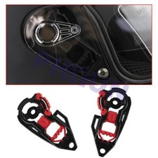 Par de Kit de Placa Base de Engrenagem Viseira Capacete de Motocicleta Plástico Novo Para AGV K1 K3SV K5 comprar usado  Enviando para Brazil