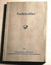 Postleitzahlen buch 1961 gebraucht kaufen  Quakenbrück