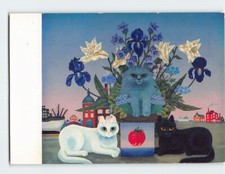 Postcard cats port for sale  Shipping to United Kingdom