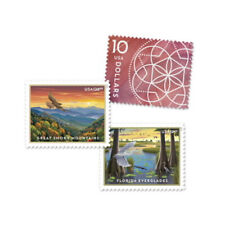2023 USPS Rocznik Zestaw znaczków o wysokiej wartości (5751 i 5752) z uchwytami - Znaczki zapieczętowane, używany na sprzedaż  Wysyłka do Poland