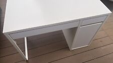 White ikea micke for sale  KETTERING