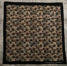 Lenço/bandana/tampa de caveira/trapo Doo 100% algodão 20x20 pol. caveiras e camuflagem, verde/preto, usado comprar usado  Enviando para Brazil