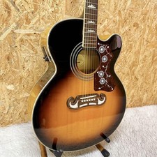 Guitarra acústica elétrica Epiphone J-200SCE abeto bordo dourado usada, usado comprar usado  Enviando para Brazil