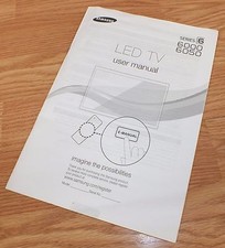 TV LED genuína Samsung Series 6 - 6000/6050 somente manual do usuário **LEIA**  comprar usado TV LED genuína Samsung Series 6 - 6000/6050 somente manual do usuário **LEIA**  comprar usado  Enviando para Brazil