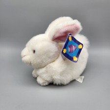 Brinquedo de pelúcia vintage Chosun coelho 8" branco Páscoa bicho de pelúcia 2000 com etiqueta, usado comprar usado Brinquedo de pelúcia vintage Chosun coelho 8" branco Páscoa bicho de pelúcia 2000 com etiqueta, usado comprar usado  Enviando para Brazil