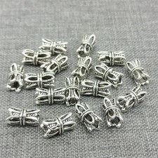 15 peças de prata esterlina 925 pequenas contas boêmias formato tubo para pulseira comprar usado  Enviando para Brazil
