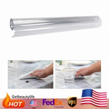 Toalha de mesa PVC transparente 78"x42" fácil de limpar plástico protetor contra derramamentos comprar usado  Enviando para Brazil