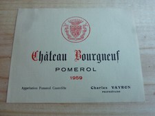 Etiquette vin chateau d'occasion  Quimperlé
