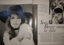 Senta berger ritaglio usato  Italia