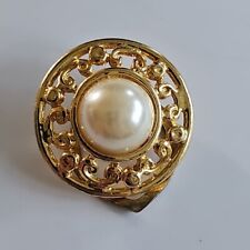 Gold tone round for sale  BRIGHTON