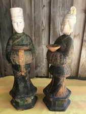 Pair chinese statues d'occasion  Expédié en Belgium