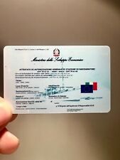 Stampiamo attestato autorizzaz usato  Grottaglie