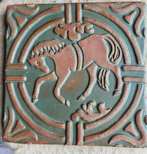 Vintage horse tile for sale  Fort Defiance