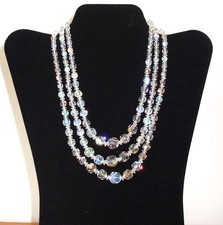 Three strand faceted for sale  SHREWSBURY