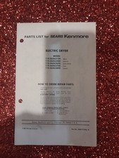 Kenmore dryer parts for sale  Martinsburg