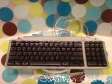 Teclado USB Apple para iMac Power Mac G3 G4 Cube G5 Pro M2452 verde limão transparente comprar usado  Enviando para Brazil