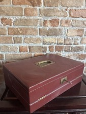 Antique leather folding for sale  EDINBURGH