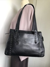 Radley black leather for sale  NOTTINGHAM