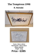 Robert heindel temptress for sale  BOURNEMOUTH