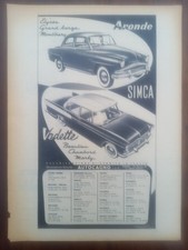 Simca vedette beaulieu gebraucht kaufen  Münster