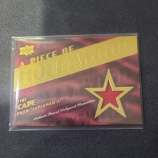 Capa usada 2008 Upper Deck A Piece of Hollywood Christopher Reeve Superman lll comprar usado Capa usada 2008 Upper Deck A Piece of Hollywood Christopher Reeve Superman lll comprar usado  Enviando para Brazil