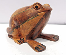 carved wood frog for sale carved wood frog for sale Winchester