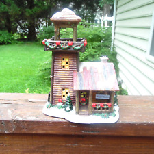 St. Nicholas Square Ranger Station Christmas Holiday Village 2008 com caixa, usado comprar usado  Enviando para Brazil