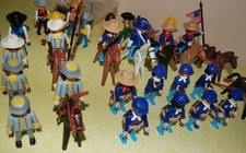 Soldats playmobil vintage d'occasion  Draveil