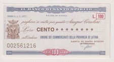 Miniassegni banco santo usato  Milano