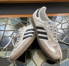 Tênis Adidas Originals Og Samba Shoes Masculino Solas de Goma EUA 11.5 Preto Branco comprar usado Tênis Adidas Originals Og Samba Shoes Masculino Solas de Goma EUA 11.5 Preto Branco comprar usado  Enviando para Brazil