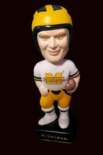 Vintage Berco Collegiate Bobblehead - Michigan Wolverines Football (1995) comprar usado  Enviando para Brazil