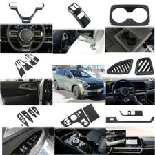 19 peças kit interior de carro aparência fibra de carbono ABS acabamento de capa para 2023 Kia Sportage comprar usado  Enviando para Brazil