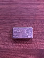 RARO JMC Johnson Matthey Old Pour 3oz barra de prata estimada 250 topo plano 3 comprar usado RARO JMC Johnson Matthey Old Pour 3oz barra de prata estimada 250 topo plano 3 comprar usado  Enviando para Brazil