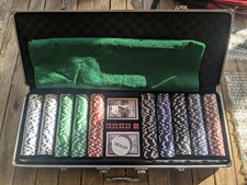 Poker set 500pc for sale  COULSDON