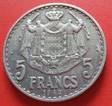 Monnaie monaco francs d'occasion  Tullins