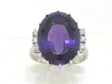 Amethyst ring 585 gebraucht kaufen  Idar-Oberstein