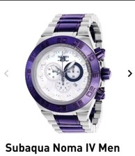 Invicta - Subaqua Noma IV 4 roxo escuro mostrador esfregão relógio masculino suíço 5040.D perfeito estado  comprar usado Invicta - Subaqua Noma IV 4 roxo escuro mostrador esfregão relógio masculino suíço 5040.D perfeito estado  comprar usado  Enviando para Brazil
