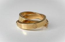 Damen creolen gold gebraucht kaufen  Braunschweig