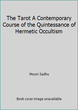 The Tarot A Contemporary Course of the Quintessance of Hermetic Occultism, usado comprar usado  Enviando para Brazil
