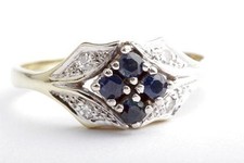 Saphir brillant ring gebraucht kaufen  München