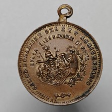 Medaglia commemorazione del usato  Villaricca