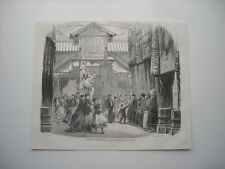 Gravure 1867. exposition d'occasion  Laxou
