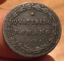 Moneta quattrino 1829 usato  Olbia