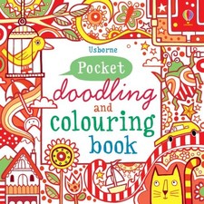 Pocket doodling colouring for sale  UK
