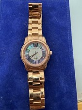 Invicta Lady Angel relógio de aço inoxidável mostrador esfregão azul e prata ouro rosa 12631 comprar usado  Enviando para Brazil
